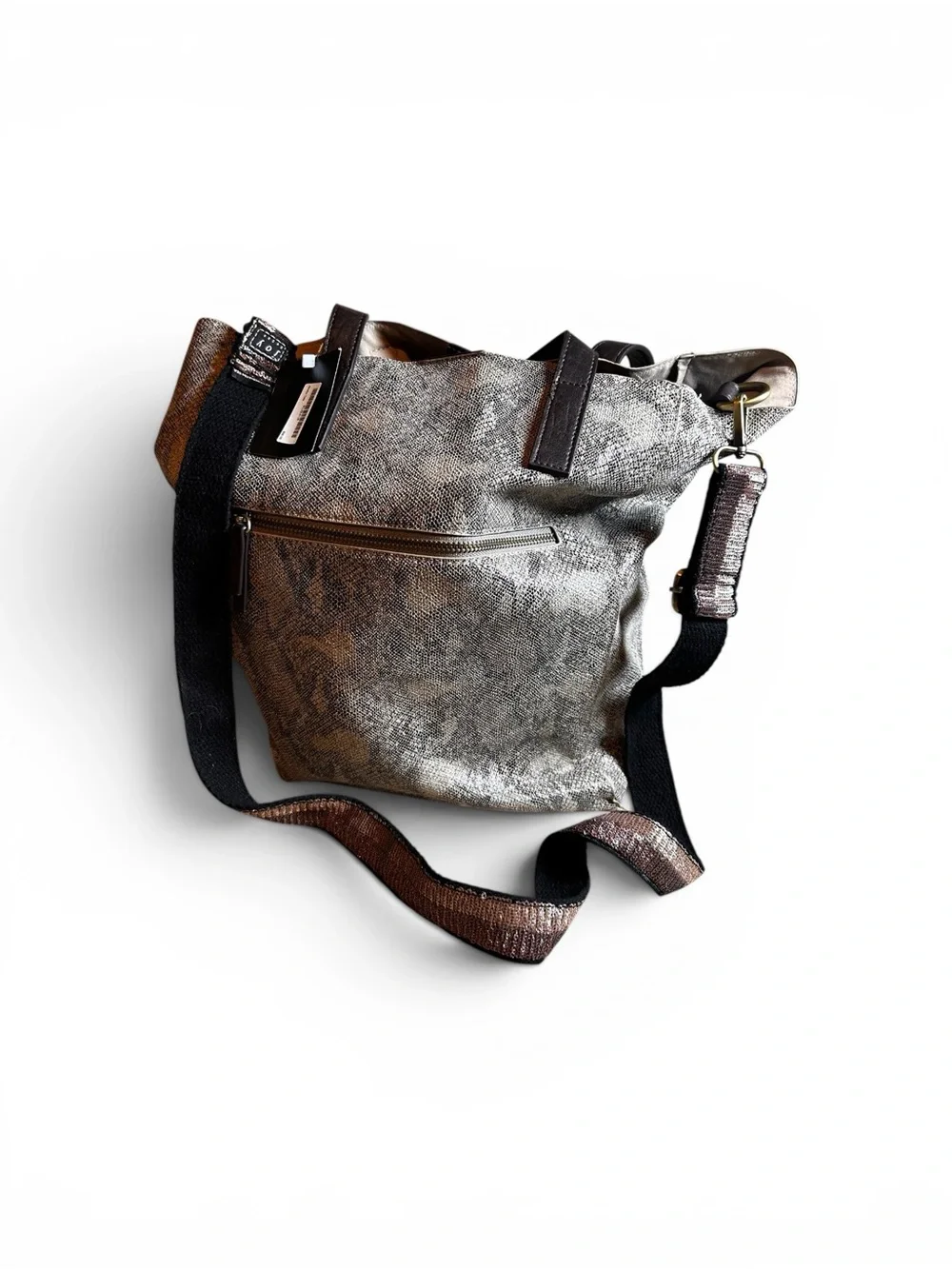New With Tags - Joy Susan Vegan Leather Python Tote